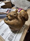 Evergreen Squirrel With Its NUT.  Decor — photo 2