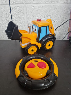 First JCB Joey The Digger toy button remote control construction