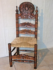 Lotto di 4 sedie "Sant'Anna", Italia, inizi '900