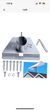 Starlink Gen 3 Pipe Adapter, Stainless Steel Starlink Gen 3 Pole Mount, Starlink