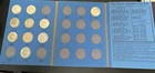 John F Kennedy Half Dollar Coin Set 1964 -1976 9 Coins In Whitman Album
