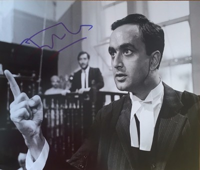 Art Malik Signed 10x8 Photo  - UK Actor