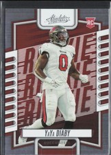 2023 Panini Absolute #184 YaYa Diaby Retail Rookie Tampa Bay Buccaneers RC