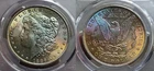 1886 P Morgan Silver Dollar $1 PCGS MS 63 Great Double-Sided Toning!!