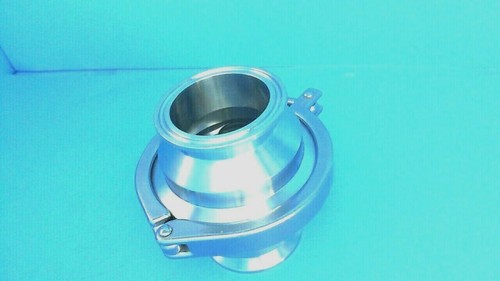 2'' Sanitary SS304 Tri Clamp Butterfly Valve and Silicon Seal - Picture 3 of 4