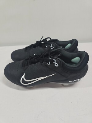 Nike Hyperdiamond 4 Elite Softball Cleats Black Women s 9.5 Metal CZ5917-010