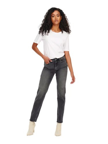 ONLY Damen Jeans Onlemily Stretch High Waist grau Gr. 25/"30 NEU UVP 44,99€ - Bild 1 von 11
