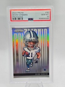 2024 Panini Prizm Deion Sanders Prizmania Case Hit! #30 PSA 10
