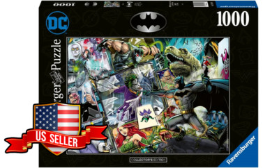 NEW Ravensburger 17297 DC Batman Collector s Edition 1000 Pc Puzzle USA SELLER