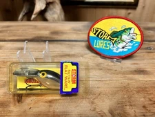 Vintage Storm Pre Rapala Rattlin Flat Wart FLV 140 Walleye Bass Fishing Lure