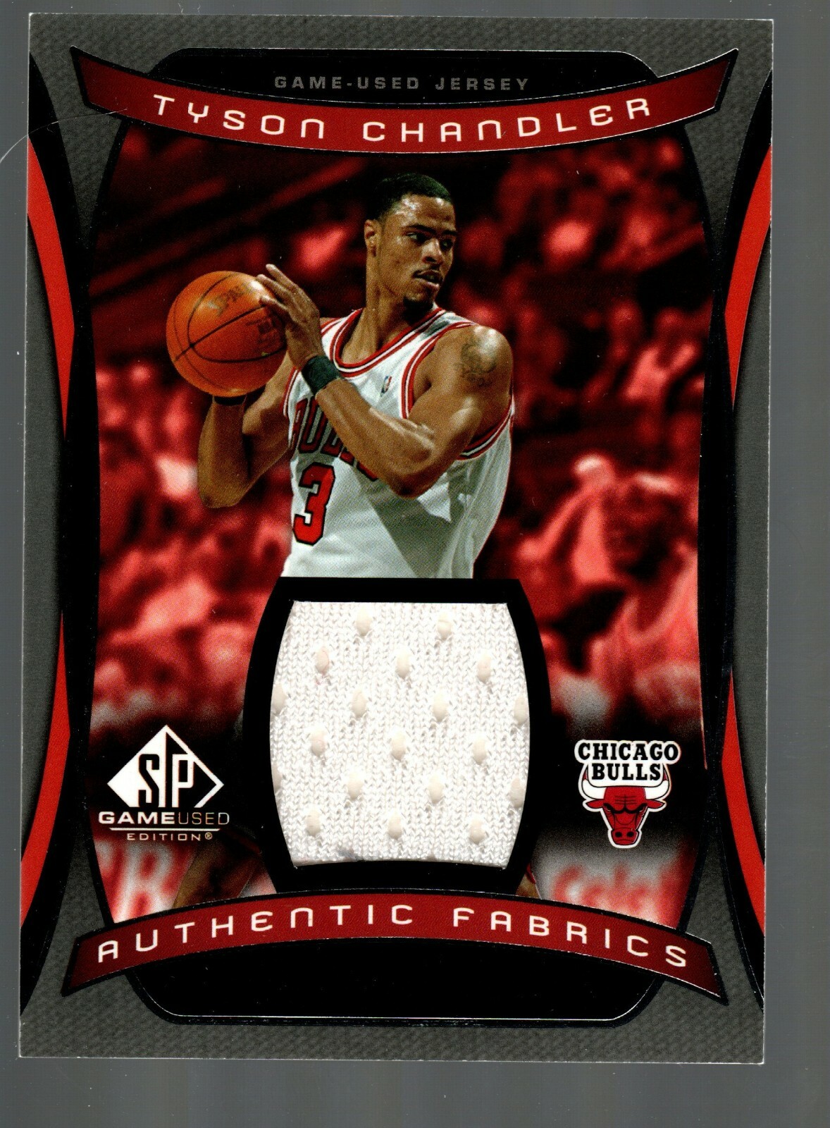 2004-05 SP Game Used Authentic Fabrics #TC Tyson Chandler 