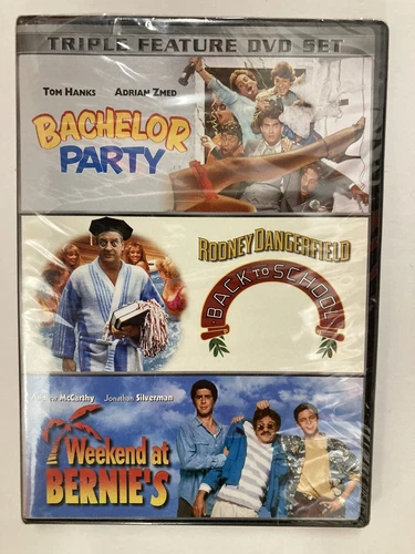 Back to School Weekend at Bernies Bachelor Party 3 DVD Triple Feature