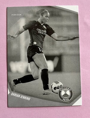 Darian Jenkins 2022 Parkside NWSL Volume 1 BLACK & WHITE PARALLEL #191