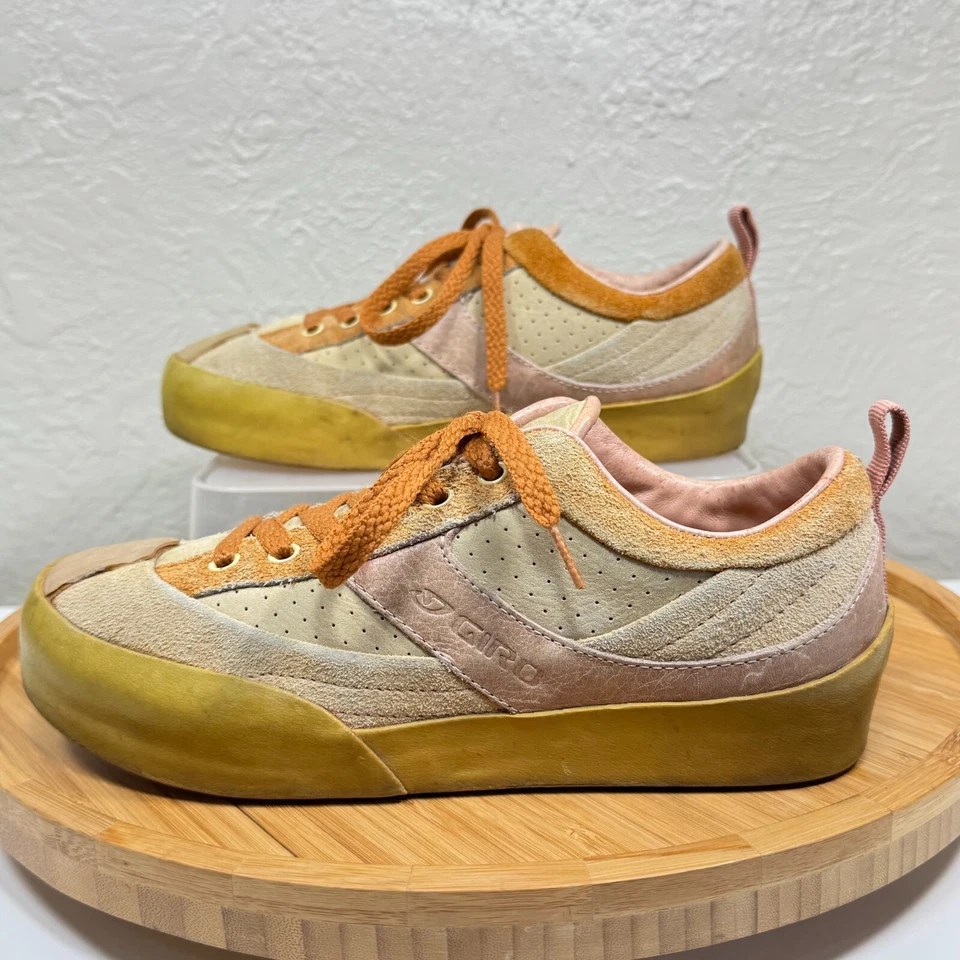 Giro Monte G Zapatos de Ciclismo Tenis Mujer 6 Cuero Bicicleta Bicicleta Atlética 23013W Foto 3 de 4