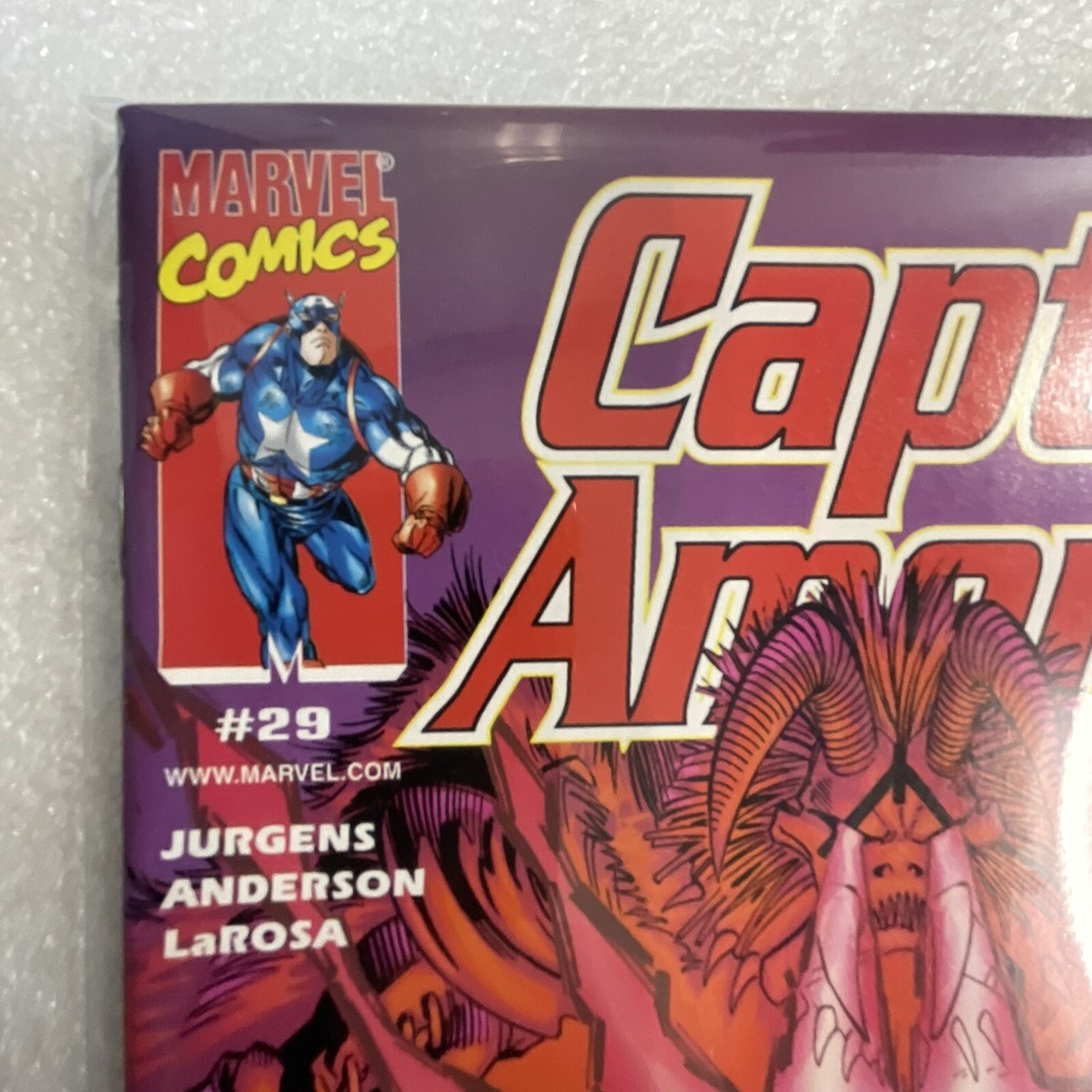 Captain America #29 Vol#3 The Savage Land Marvel Comic Book | eBay
