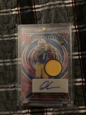 2023 Spectra Aspiring Quentin Johnston /25 Rookie Patch Auto Chargers RPA