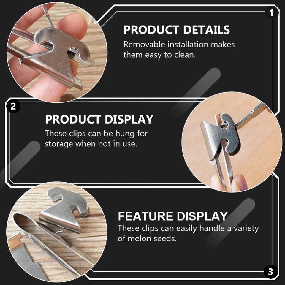 5 tlg 1 Set Kastanienschere Nuss Klemmwerkzeug Kastanienwerkzeug Nussschäler - Bild 2 von 4