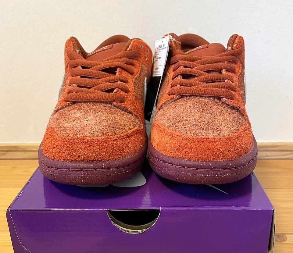 スケートボード Nike Dunk SB Low Pro Premium Mystic RED Nike SB Dunk Low Mystic Red Rosewood Men's - DV5429-601 - US