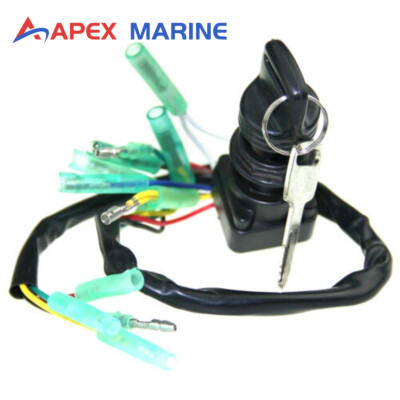 Control Box Ignition Switch key for Yamaha 2 4 Str Outboard Motor 703-82510-45
