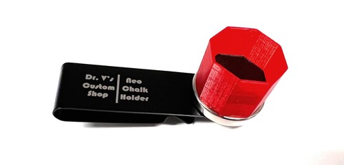Dr. V's Magnetic Octagon Chalk Holder - Fits Taom/Predator 1080 Chalk - Picture 13 of 39