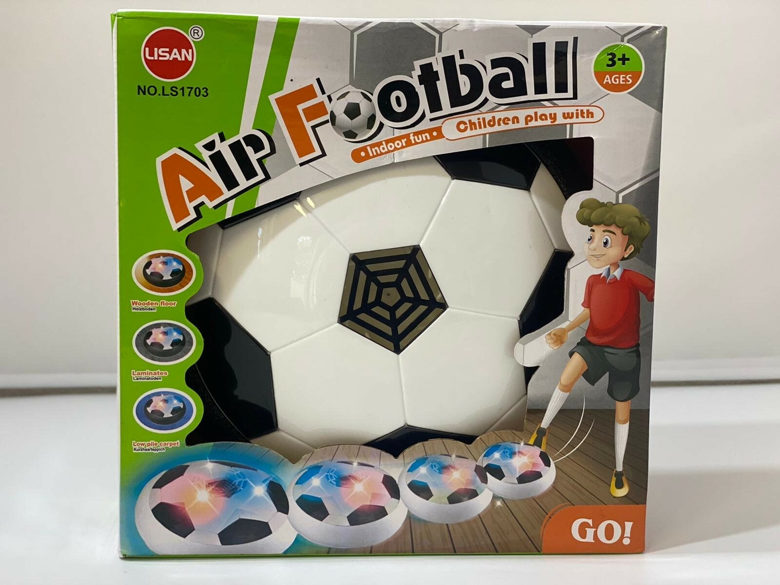 led air power soccer