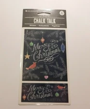 Mrs Grossman's Stickers Lot 2 Sheets Package ~Chalk Talk Merry Christmas~ 2014