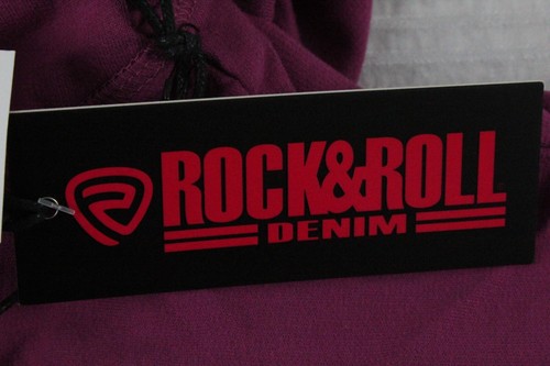 Horse Graphic Pullover Sweatshirt Rock & Roll Denim Size M (10) Dark Orchid NWT - Picture 7 of 9