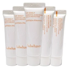 Sulwhasoo UV Daily Essential Sunscreen 10ml (1pcs ~ 20pcs) Sample Newest Version