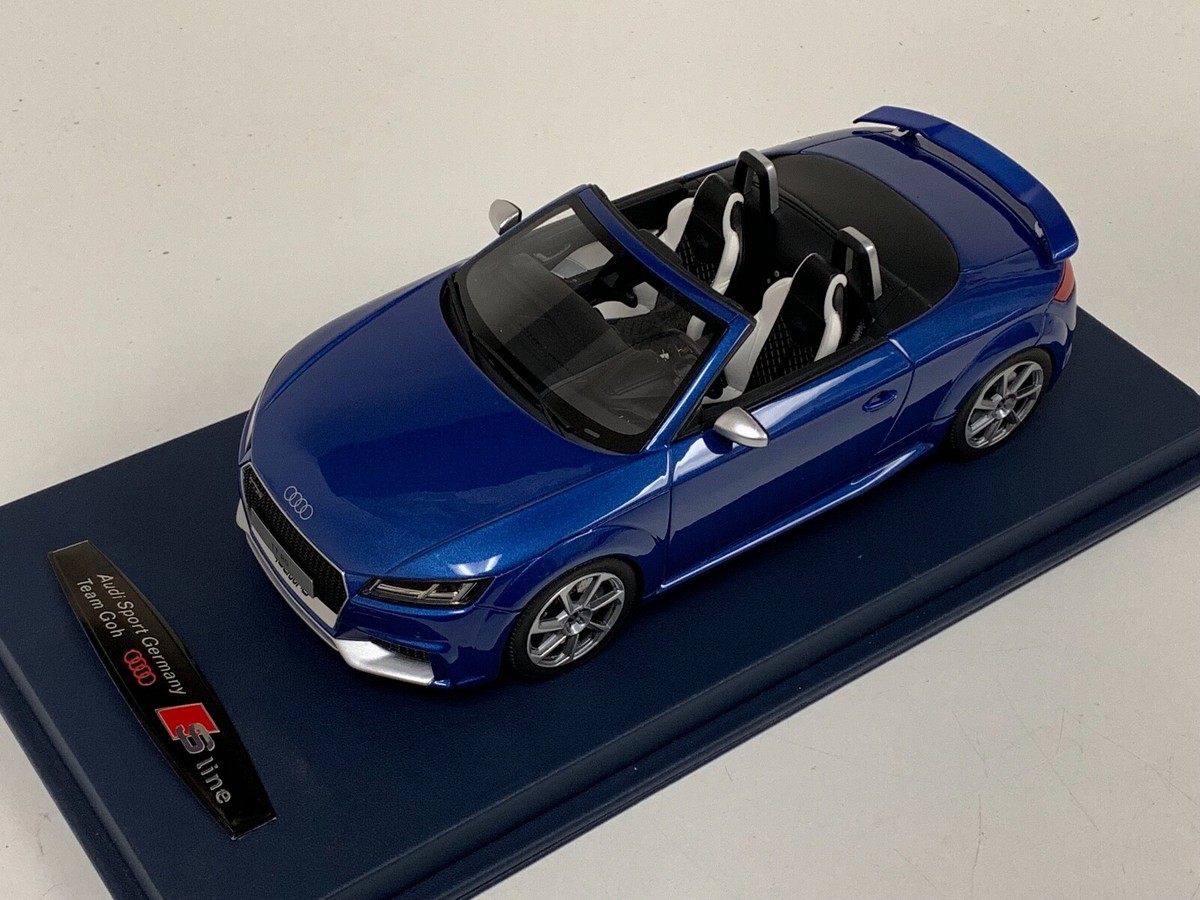 1/18 GT Spirit Audi TT RS Roadster from 2017 metallic Blue GT209