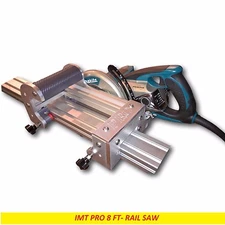 IMT Professional Wet Cutting Makita motor Rail, Track Saw for Granite- 8 Ft rail