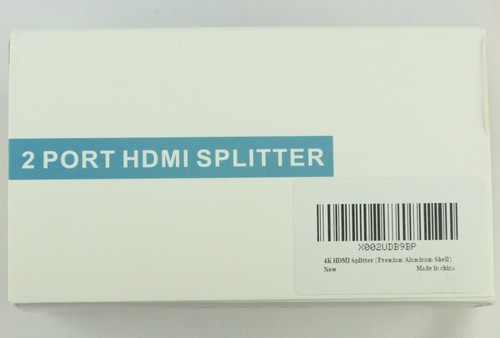 2 Port HDMI Splitter - 4K Compatible - Switch between 2 TVs or Projectors - Picture 3 of 5