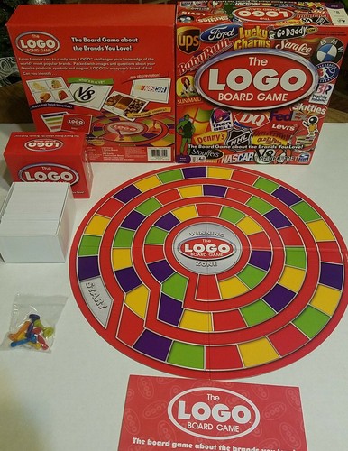 The Logo Board Game by Spin Master 100% Complete - Picture 3 of 12