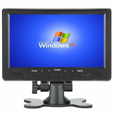 Portable 7 Inch IPS HDMI VGA Monitor 1080P CCTV Security Screen for Raspberry Pi