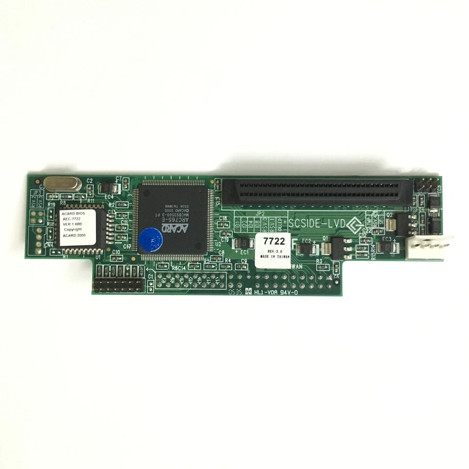 IBM aCard IDE to LVD-SCSi Bridge Adapter AEC-7722 Storage Controller Adapter - Image 4 of 4