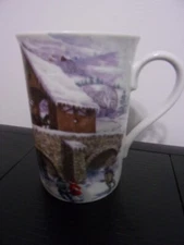American Christmas by Lenox The Skating Pond Mug 4-1/2"