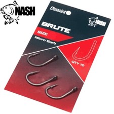 Hameçon Nash Pinpoint Brute Micro Barb par 10
