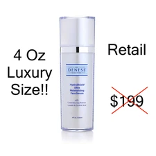 Dr. Denese HydroShield Ultra Moisturizing Face Serum 4 oz Luxury Size! **NIB**