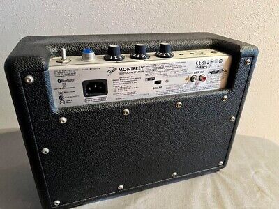 Fender Monterey Bluetooth Speaker Black Developed in Fender Monterey Bluetooth Speaker Black Developed in