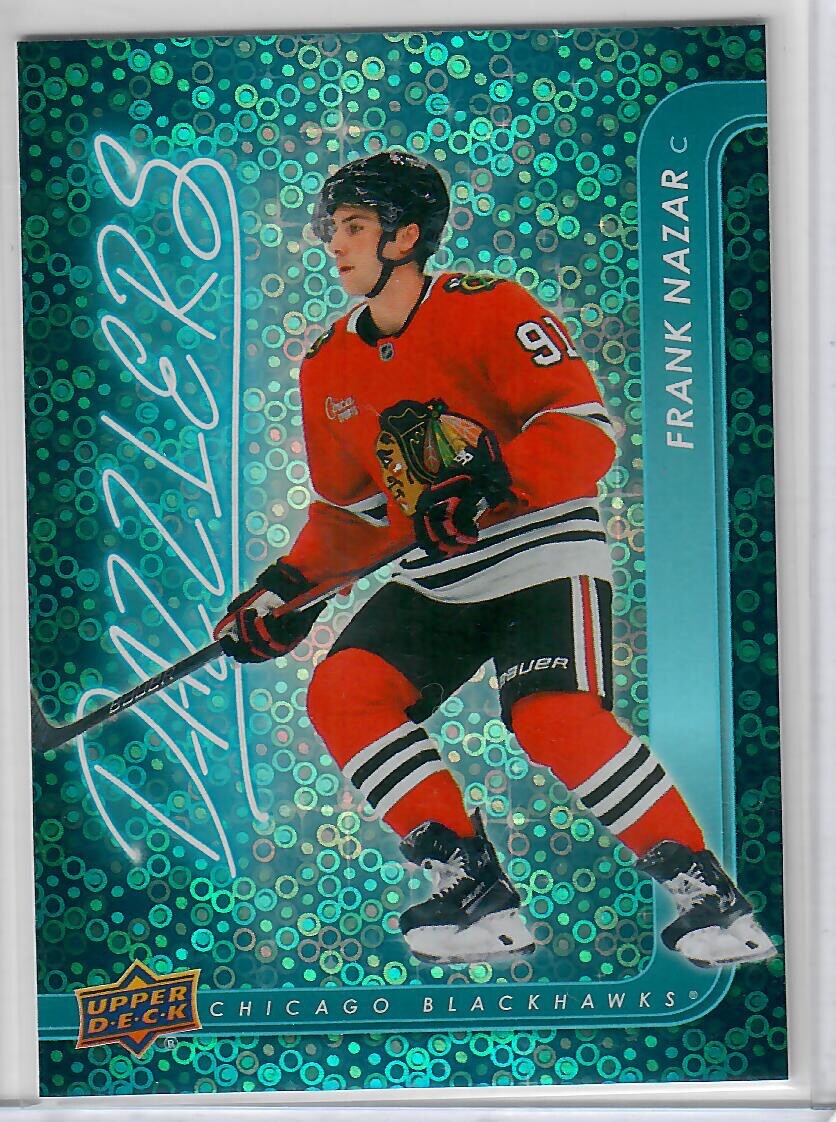 Frank Nazar Upper Deck Series 2 Blue Dazzlers #DZ-55