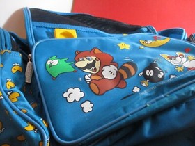 1993 Nintendo Power Magazine Super Mario Bros. 2/3 NES Era Backback Bag Tanooki