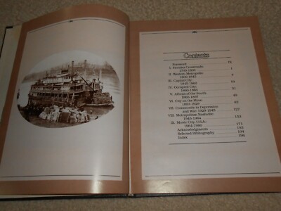 NASHVILLE A Pictorial History Adams & Christian SIGNED Limited