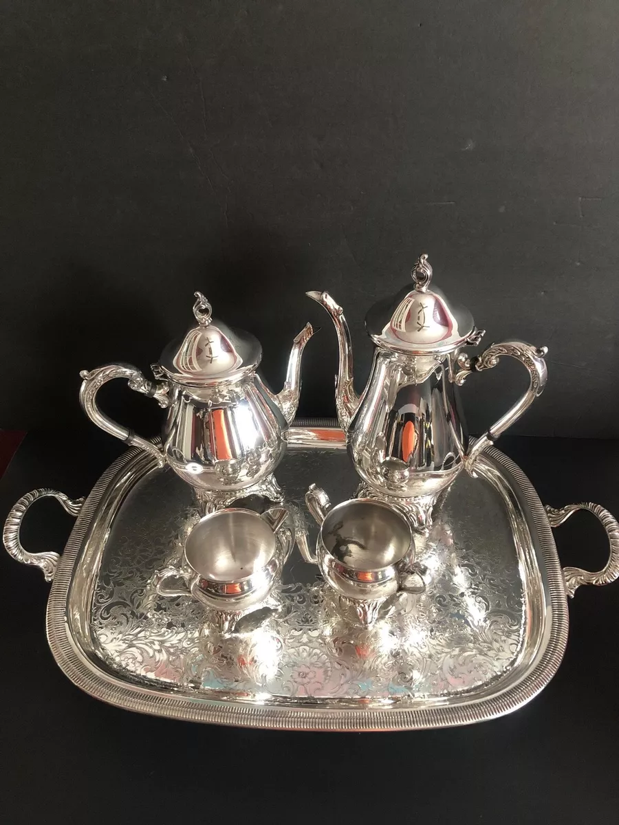 New Addition in Our antique collection Beautiful brass teapot,sugarpot and  creamer In good condition Handengraved