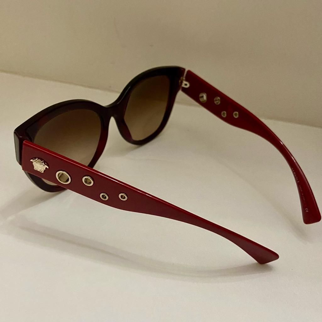 Versace Cat Eye Red Gold-Havana Brown Mod 4314 5184/13 56-17 140 3N Versace Cat Eye Red Gold-Havana Brown Mod 4314 5184/13 56-17  main image 4
