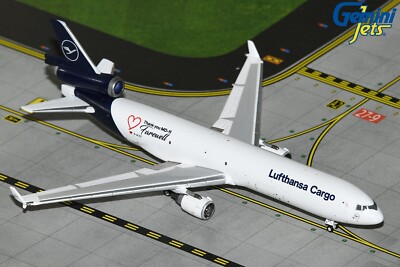 Lufthansa Cargo MD-11F D-ALCC Farewell GeminiJets GJDLH2072 Scale 1:400