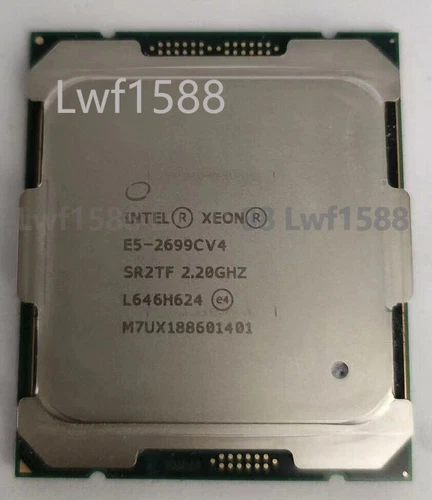 Intel Xeon E5-2699C V4 2.20GHz 22-core SR2TF LGA2011-3 X99 Server CPU processor 