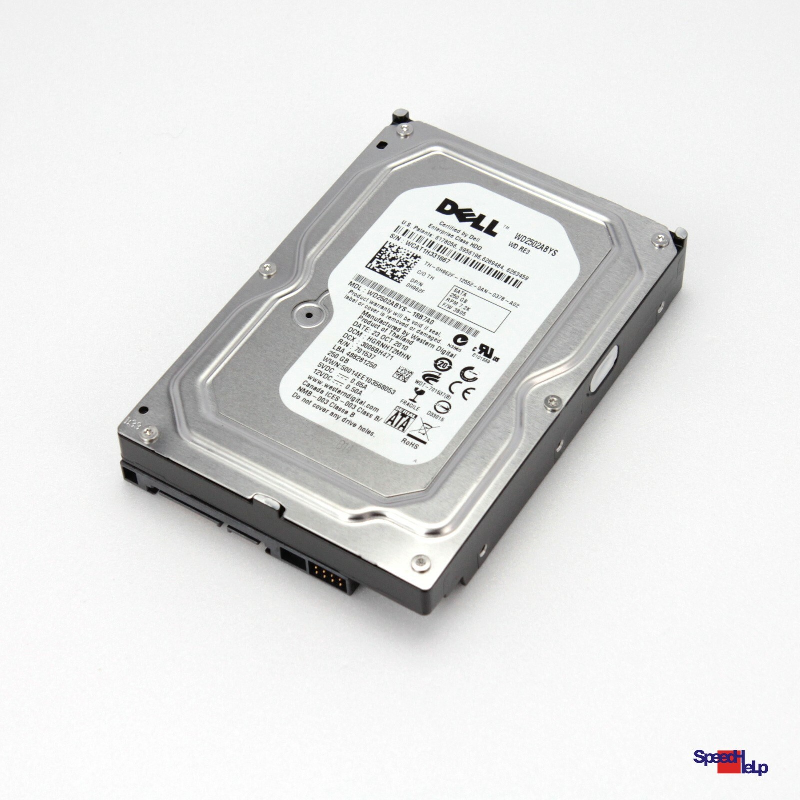 Dell DNTWD 250GB 6G SATA Hard disk drive main image 1