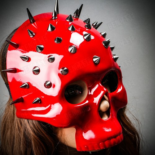 Steampunk Spike Halloween Men & Women Cosplay Costume Masquerade Wild Party Mask - Picture 37 of 61