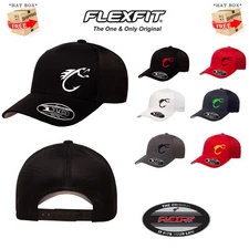 FISH FISHING HOOCK OUTDOORS  TRUCKER SNAPBACK FLEXFIT 110M HAT