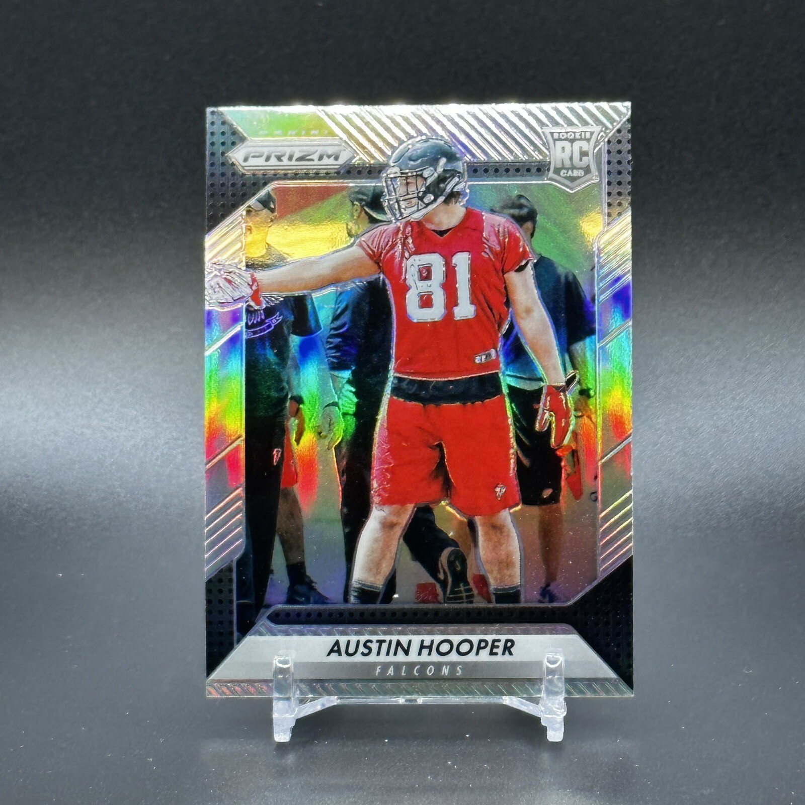 2016 Panini Prizm Austin Hooper Rookie Silver #226 (RC) - Falcons Rookie
