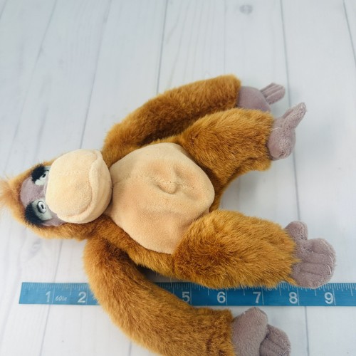 The Disney Store 8" Mini Beanbag Peluche Il Libro della Giungla King Louie Errore? - Foto 9 di 10